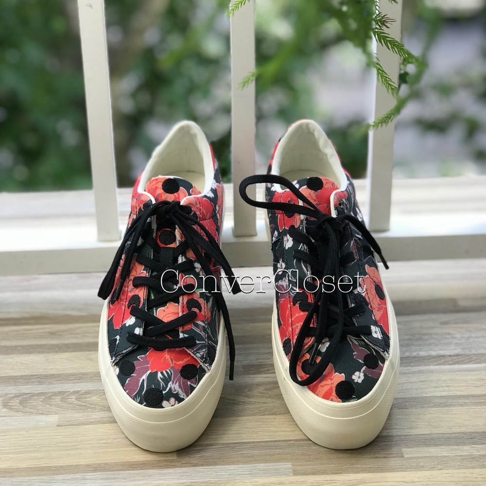 NWT Converse One Star Platform OX Nectarine W AUTH - Picture 4 of 7